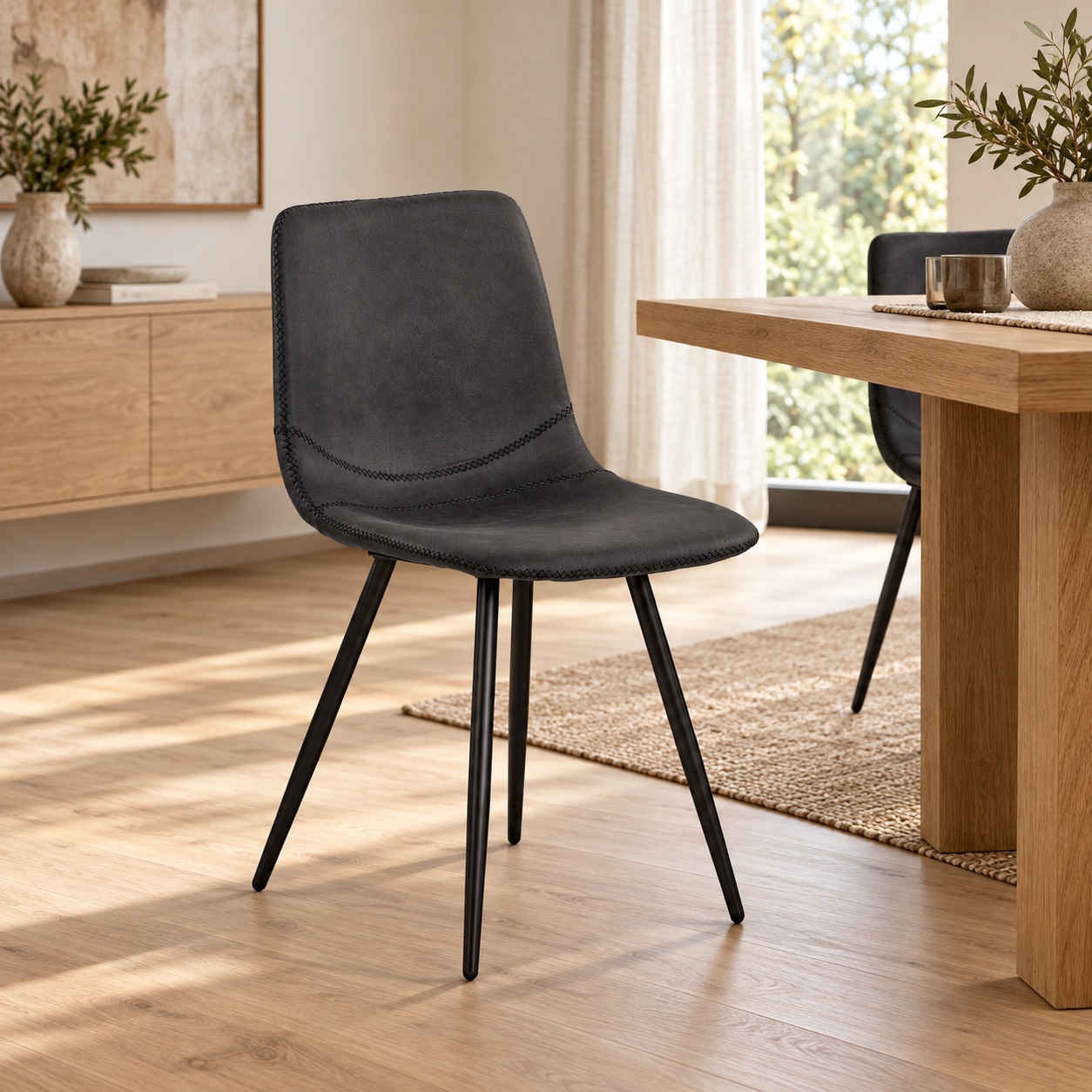 Esszimmerstuhl Milo Classico – Wohnbeispiel