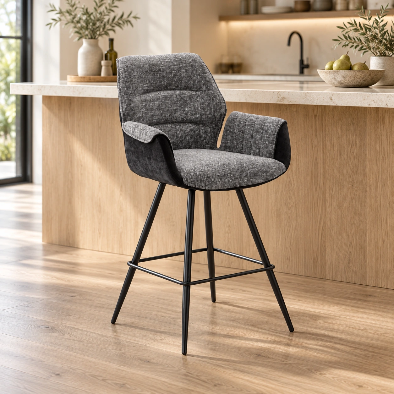 Tresenhocker Livana Lounge – Wohnbeispiel