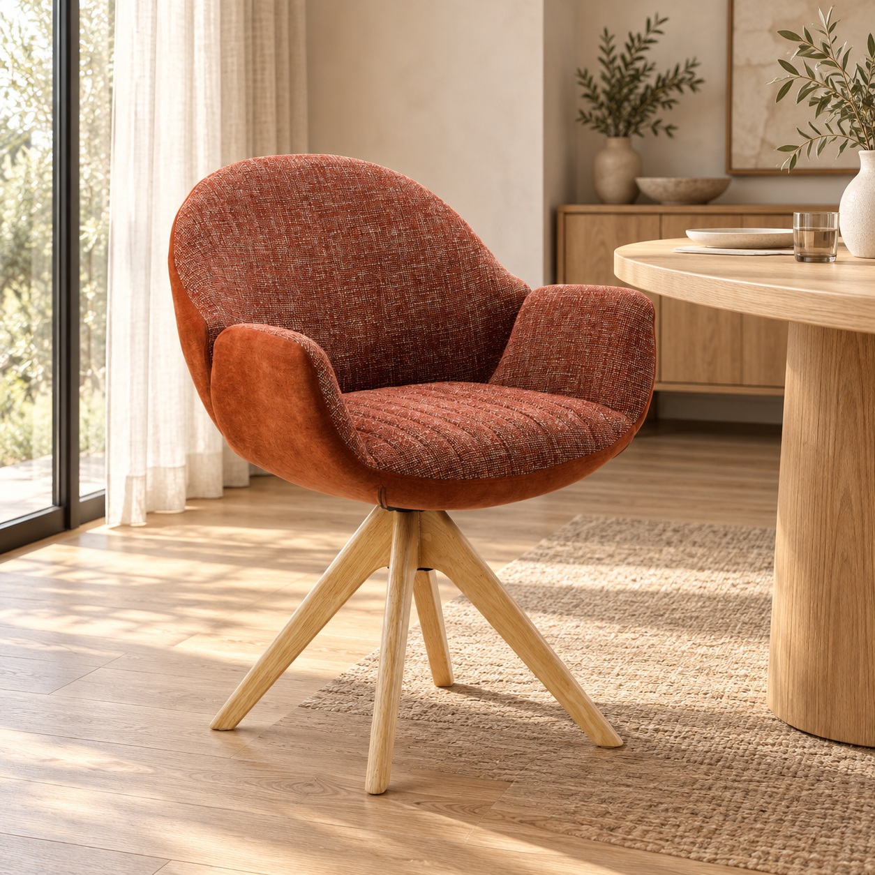 Esszimmerstuhl Sivo Lounge – Wohnbeispiel