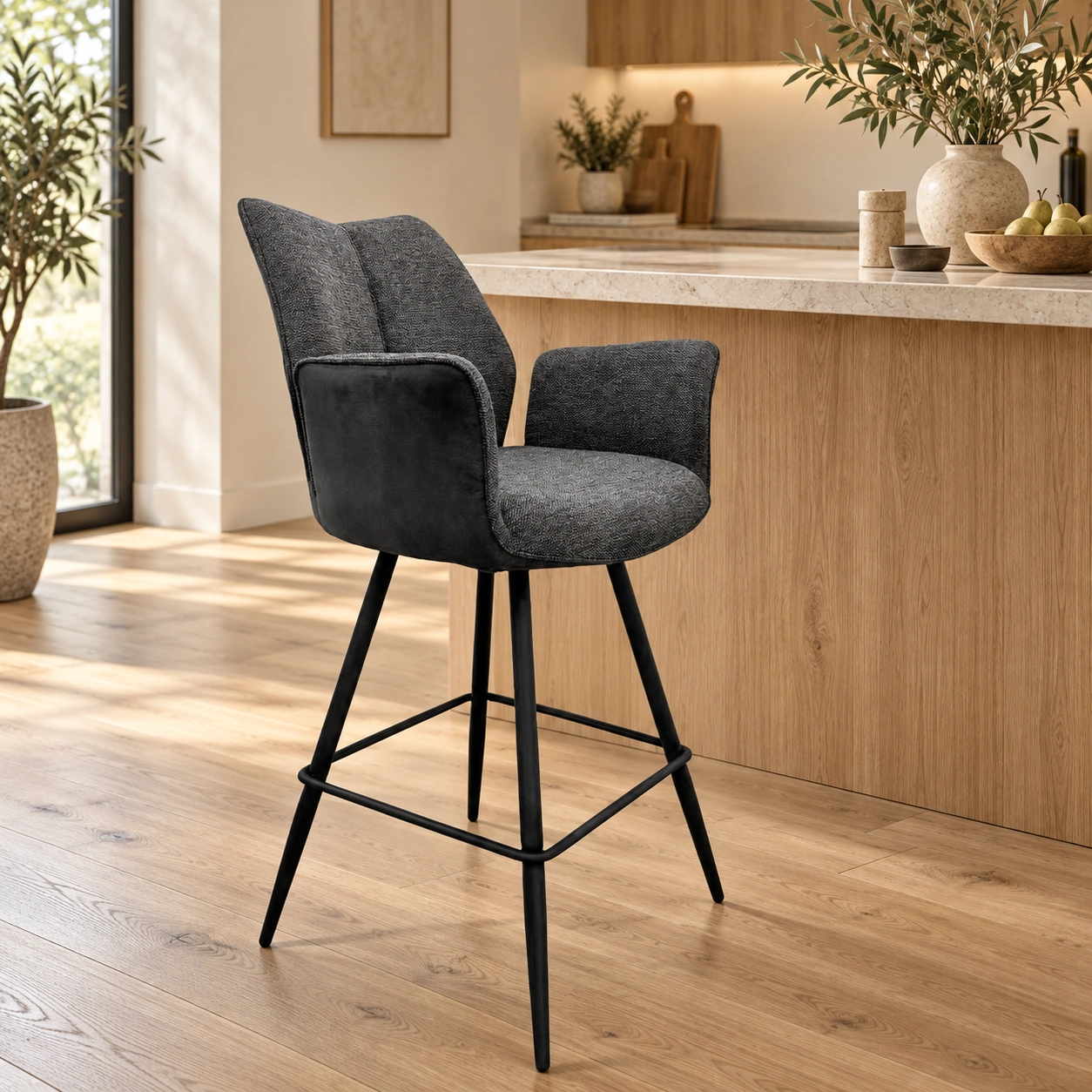 Tresenhocker Liora Komfort – Wohnbeispiel