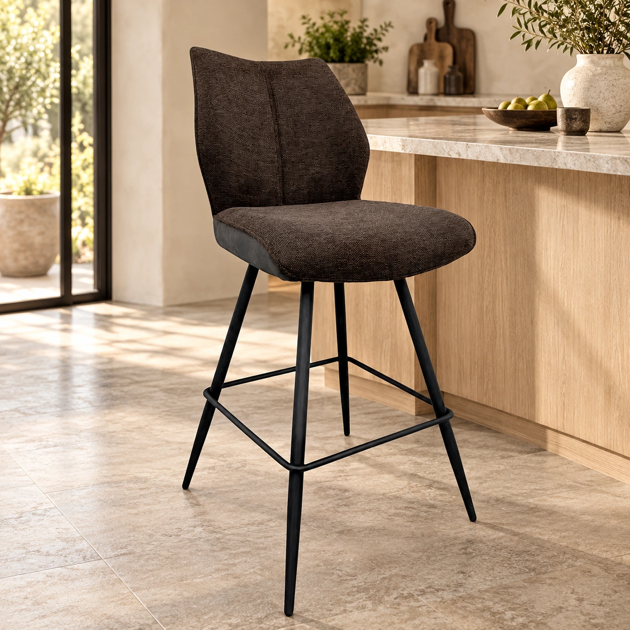 Tresenhocker Liora Soft – Wohnbeispiel