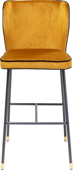 Barstuhl Goldsaum Ocker