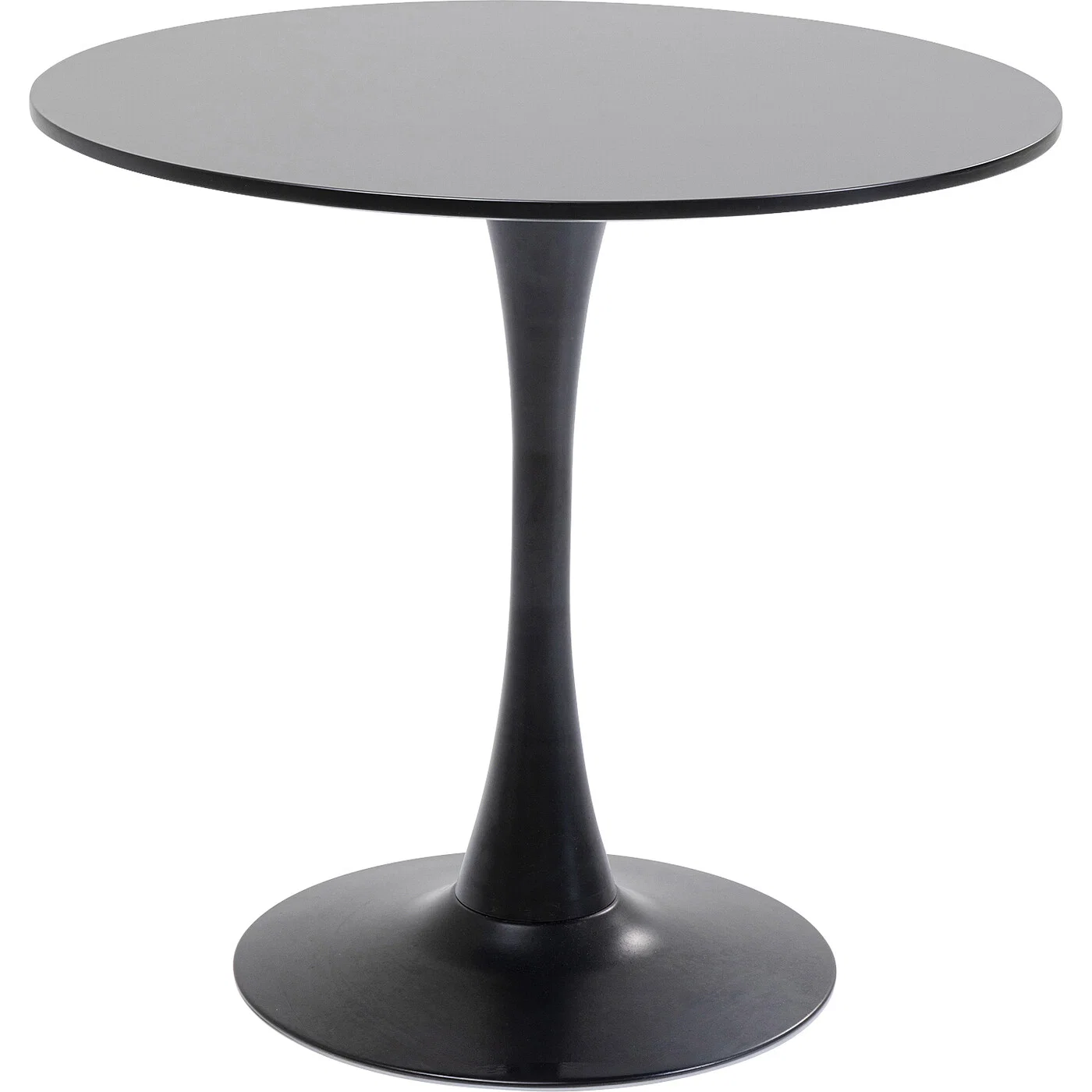 Bistrotisch Rundblick Schwarz Ø 80 cm