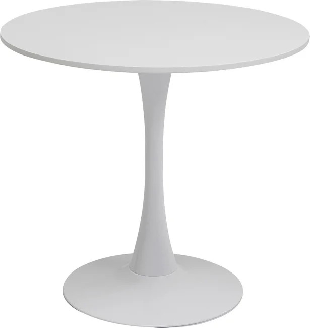 Bistrotisch Rundblick Weiß Ø 80 cm