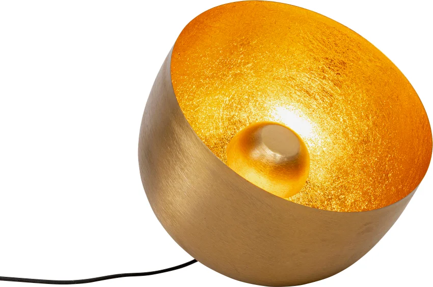 Bodenleuchte Sonnenkreis Gold Ø 35 cm