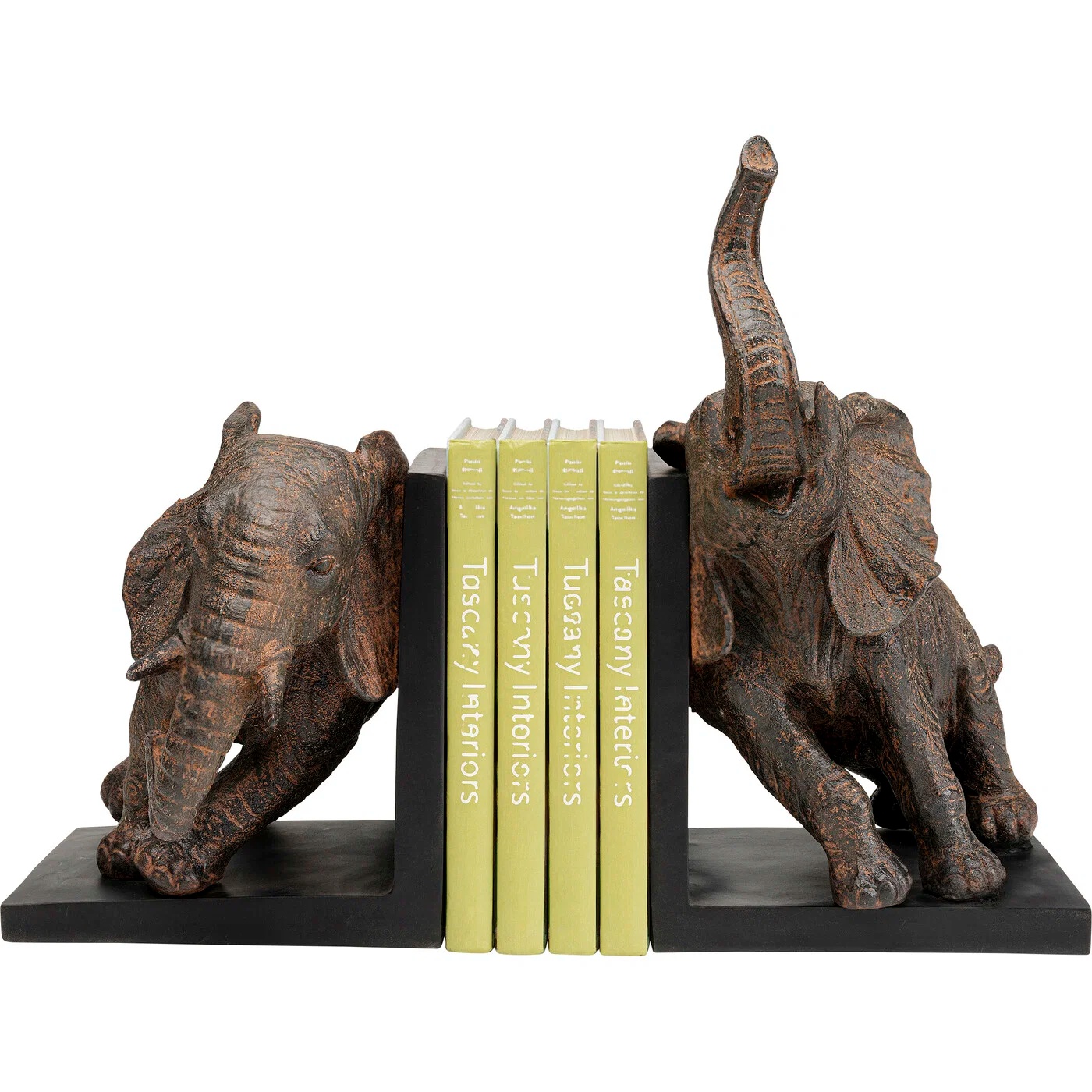 Buchstützen Elefanten 2er-Set 25 cm