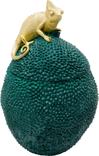 Dekodose Chamäleon mit Tropenfrucht 41 cm