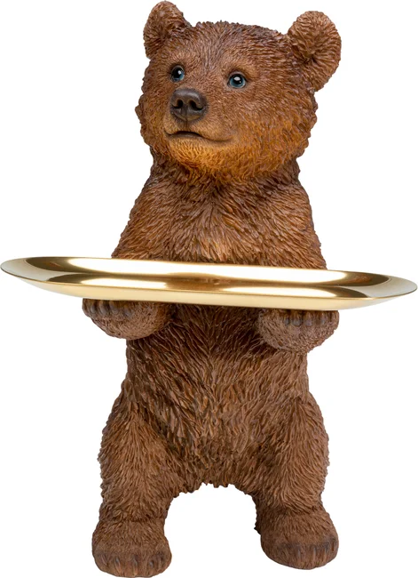 Dekofigur Bärenbutler 35 cm