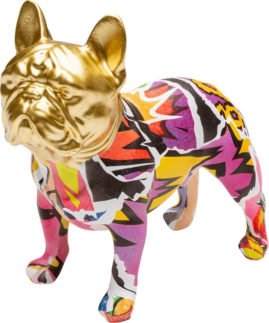 Dekofigur Farbenhund 15 cm