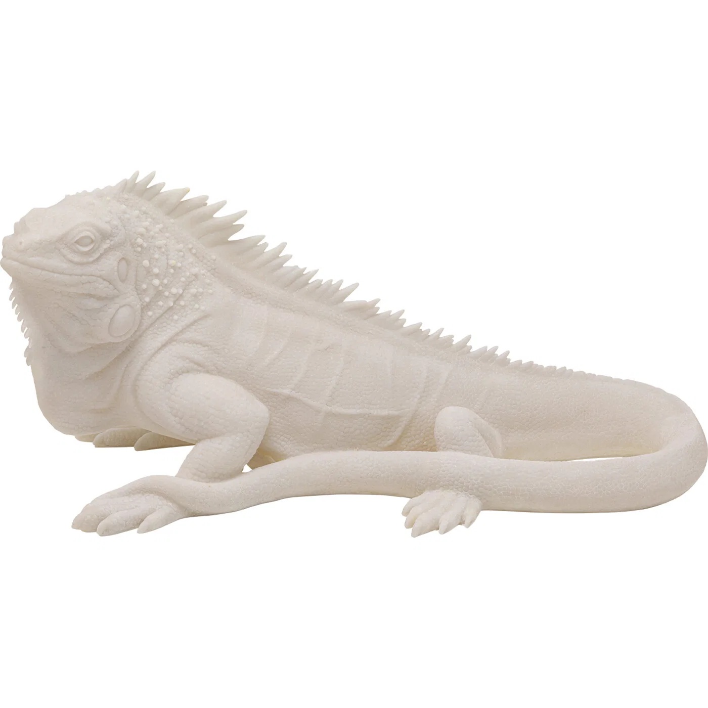 Dekofigur Leguan Weiß 82 cm