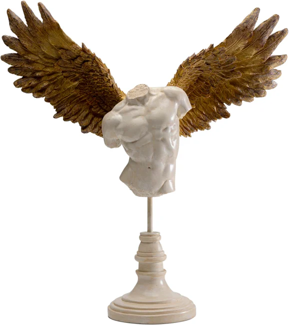 Dekofigur Schutzengel Mann 45 cm