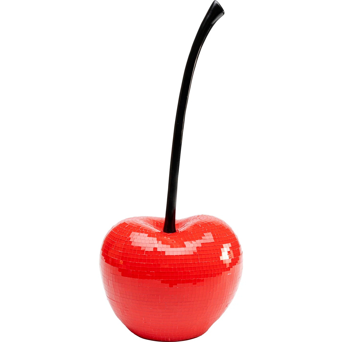 Dekoobjekt Kirsche in Rot 19 cm