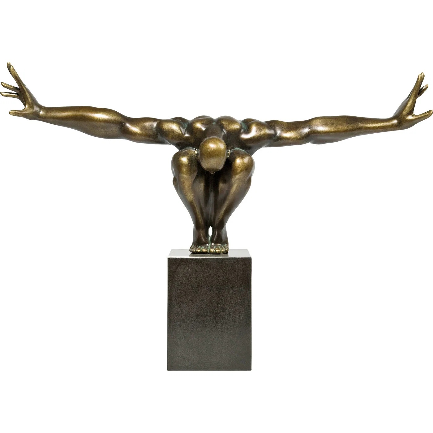 Dekoobjekt Athlet Bronze 75 cm