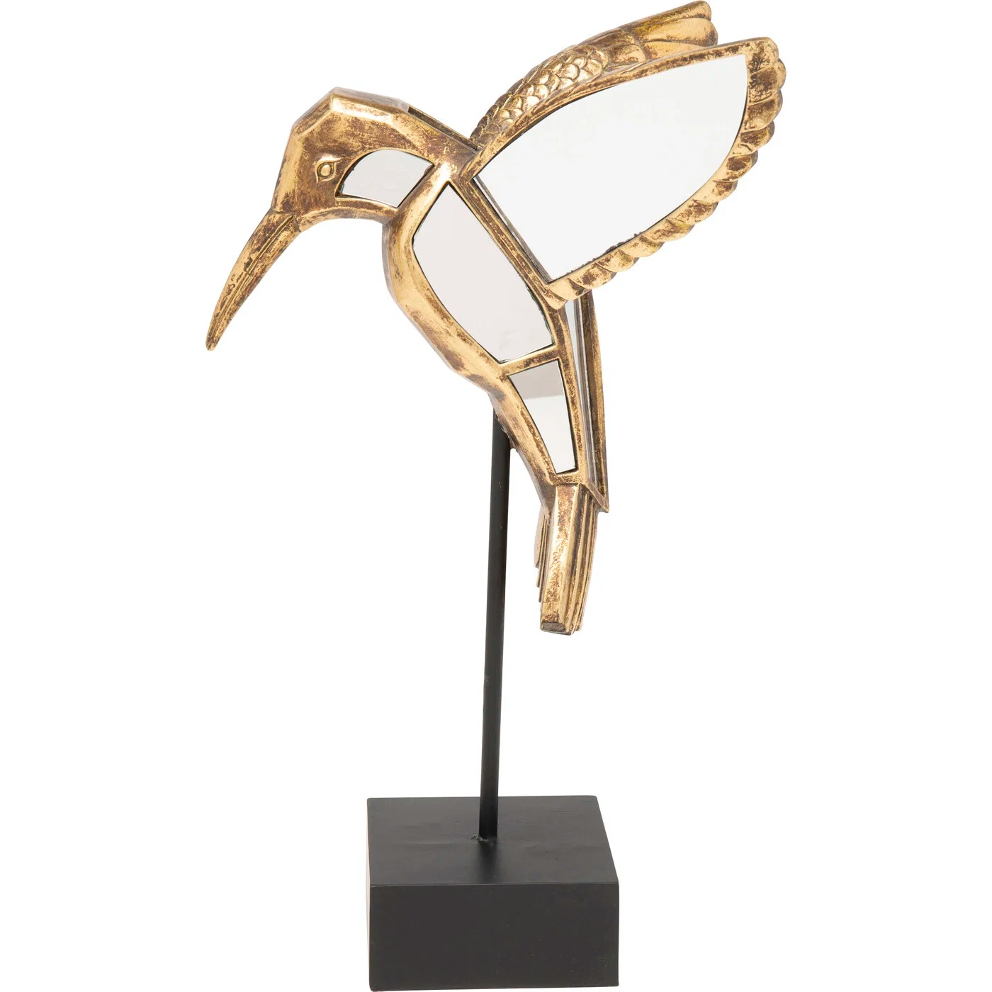 Dekoobjekt Spiegel-Kolibri 41 cm
