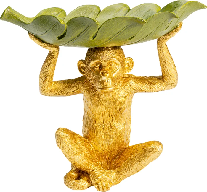 Dekoschale Bananenblatt 14 × 24 cm