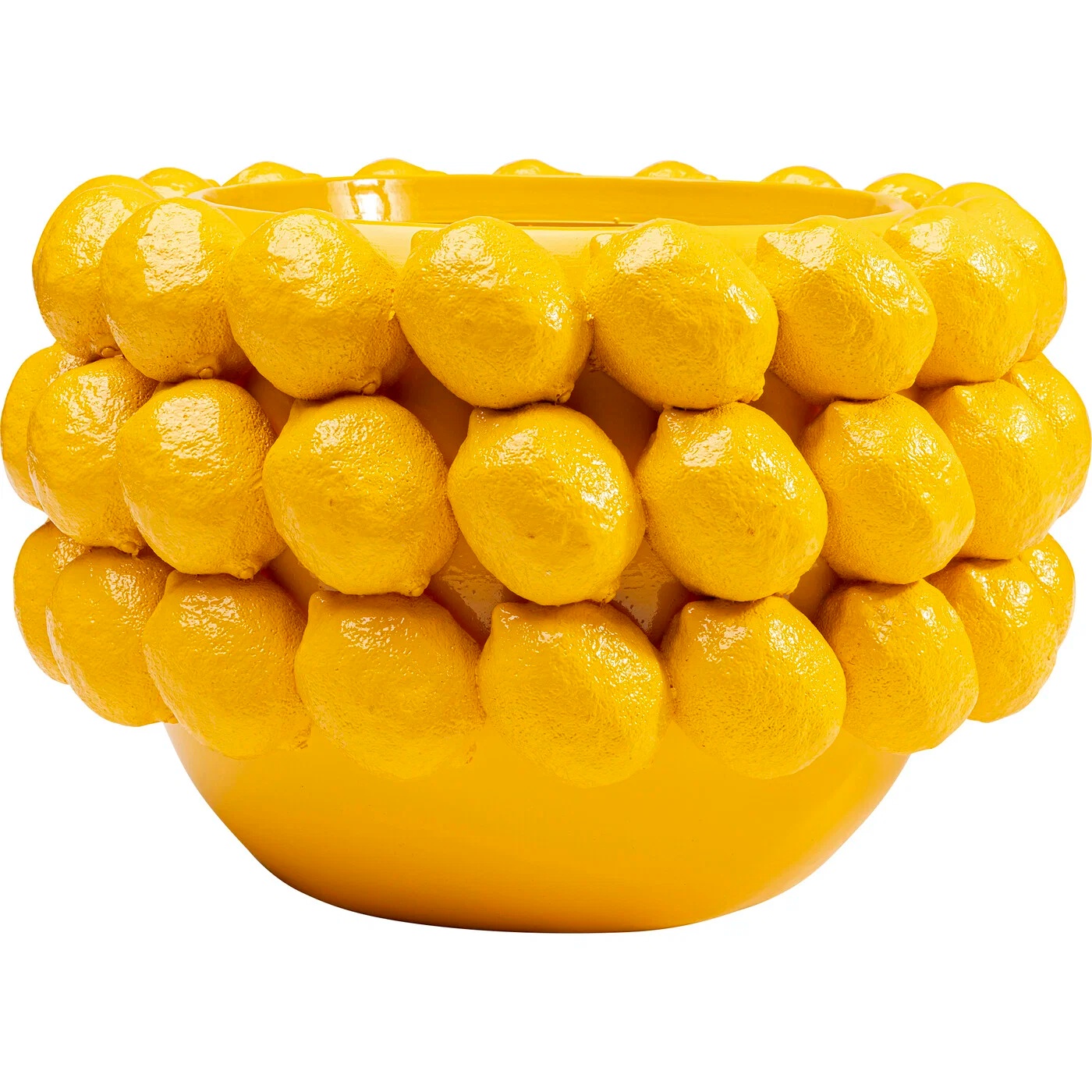 Dekoübertopf Zitronenkranz 22 cm