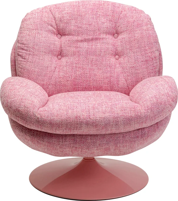 Drehsessel Kuschelkontur Pink