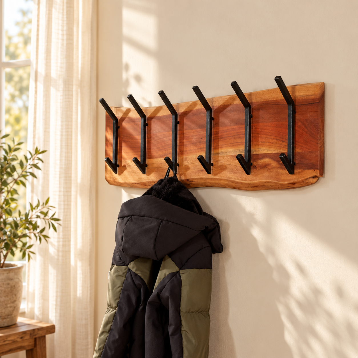 Garderobe Kontur 2x6 Haken