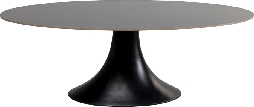 Esstisch Formlinie Schwarz 220 × 120 cm