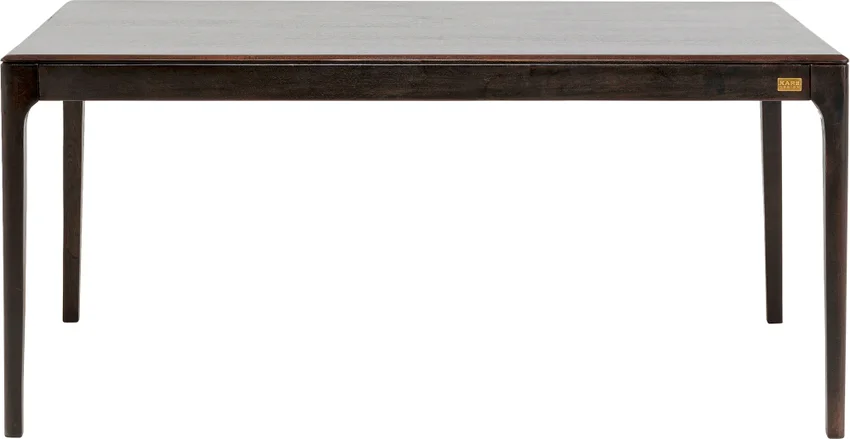 Esstisch Waldkante Walnusston 160 × 80 cm