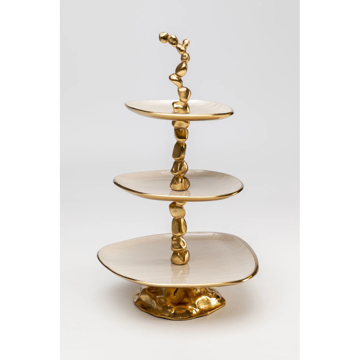 Etagere Schlangenmotiv Gold