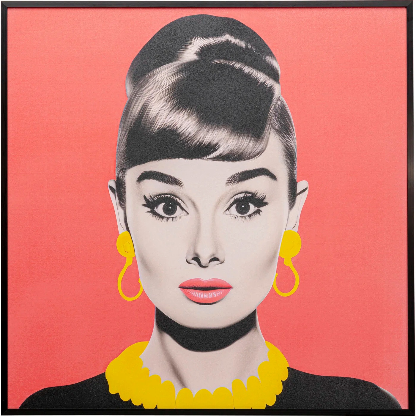 Gerahmtes Bild Filmdiva 60×60 cm