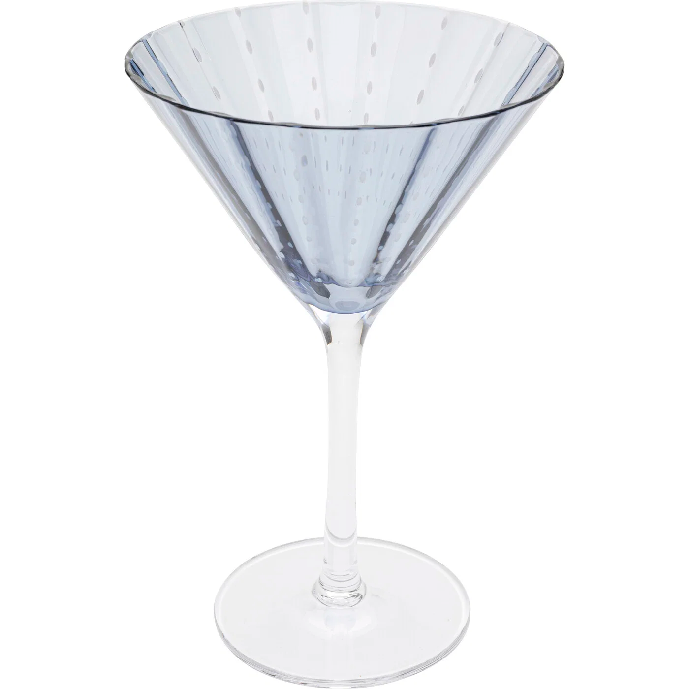 24er-Set Cocktailgläser mit Facetten