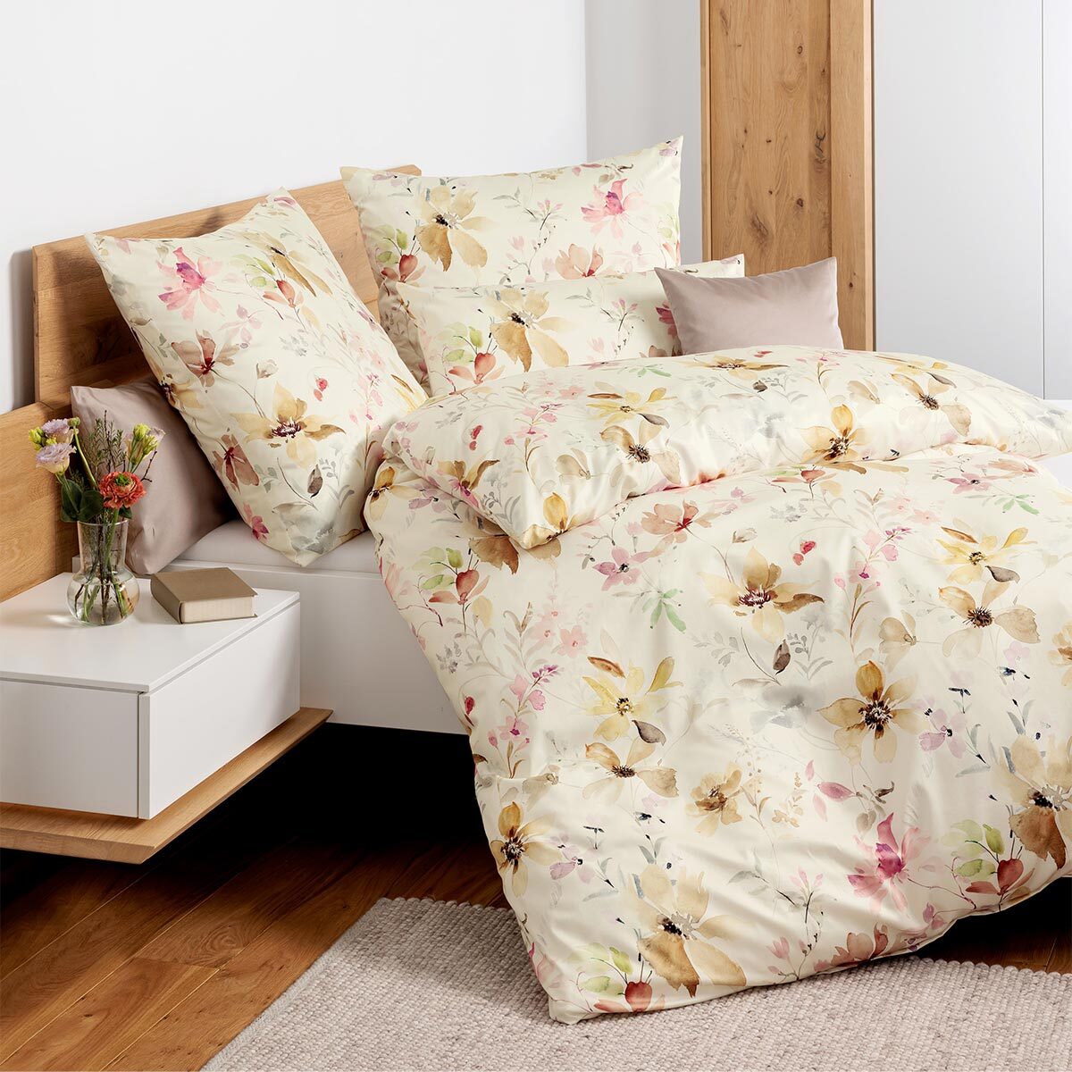 Bettwäsche Blütenaquarell – CARMEN S 55142