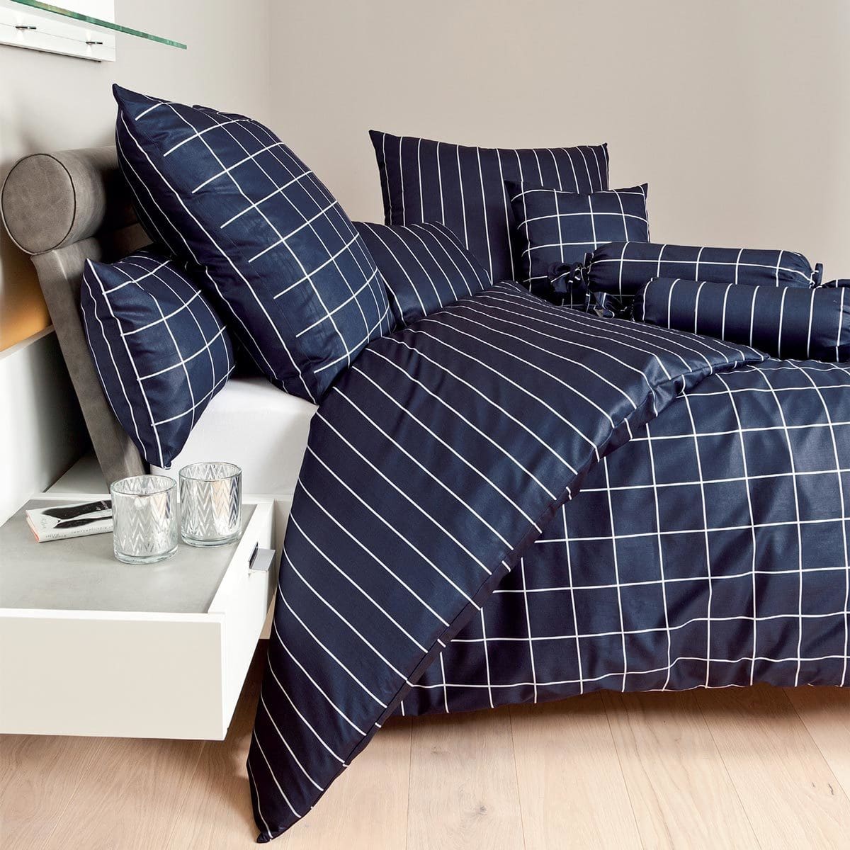 Bettwäsche Küstenkaro – MODERN CLASSIC 39025 – Bild 7