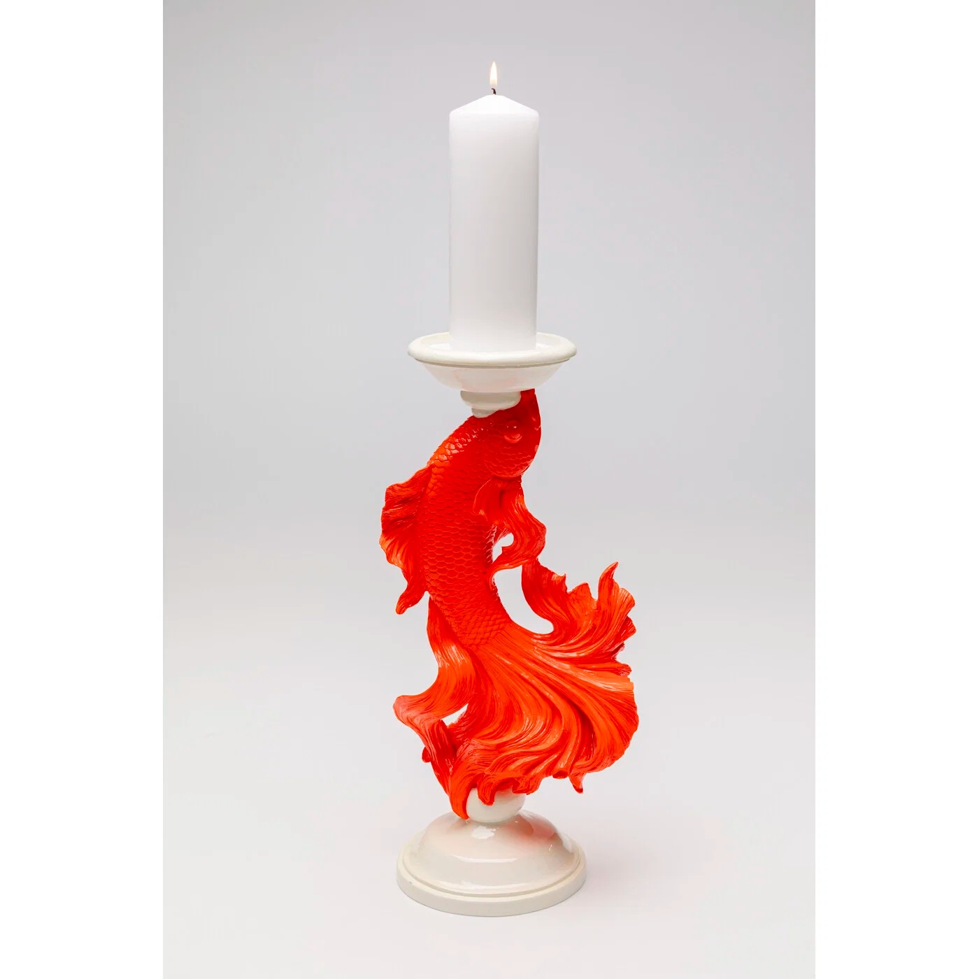 Kerzenhalter Koi Rot 45 cm