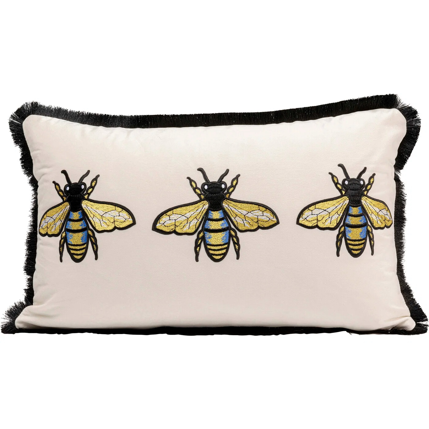 Kissen Bienenmotiv 30 × 50 cm