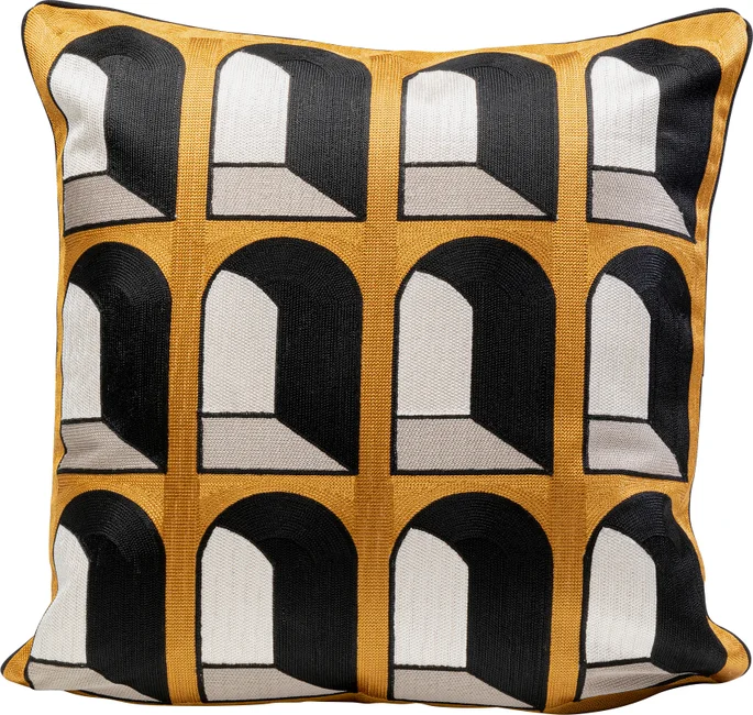 Kissen Bogenarchitektur 50 × 50 cm