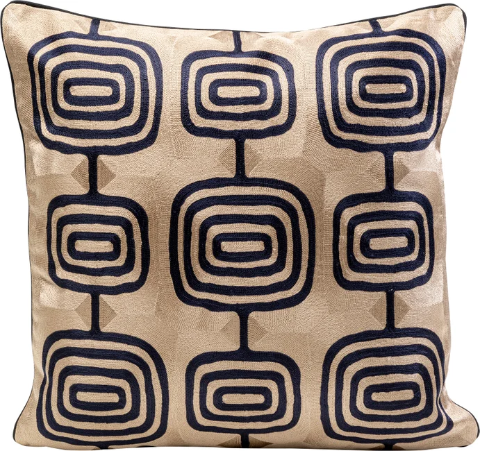 Kissen Kettenquadrat 50 × 50 cm