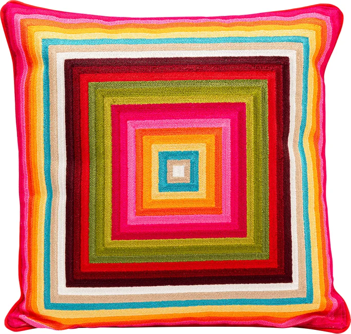 Kissen Kunstquadrat 50 × 50 cm