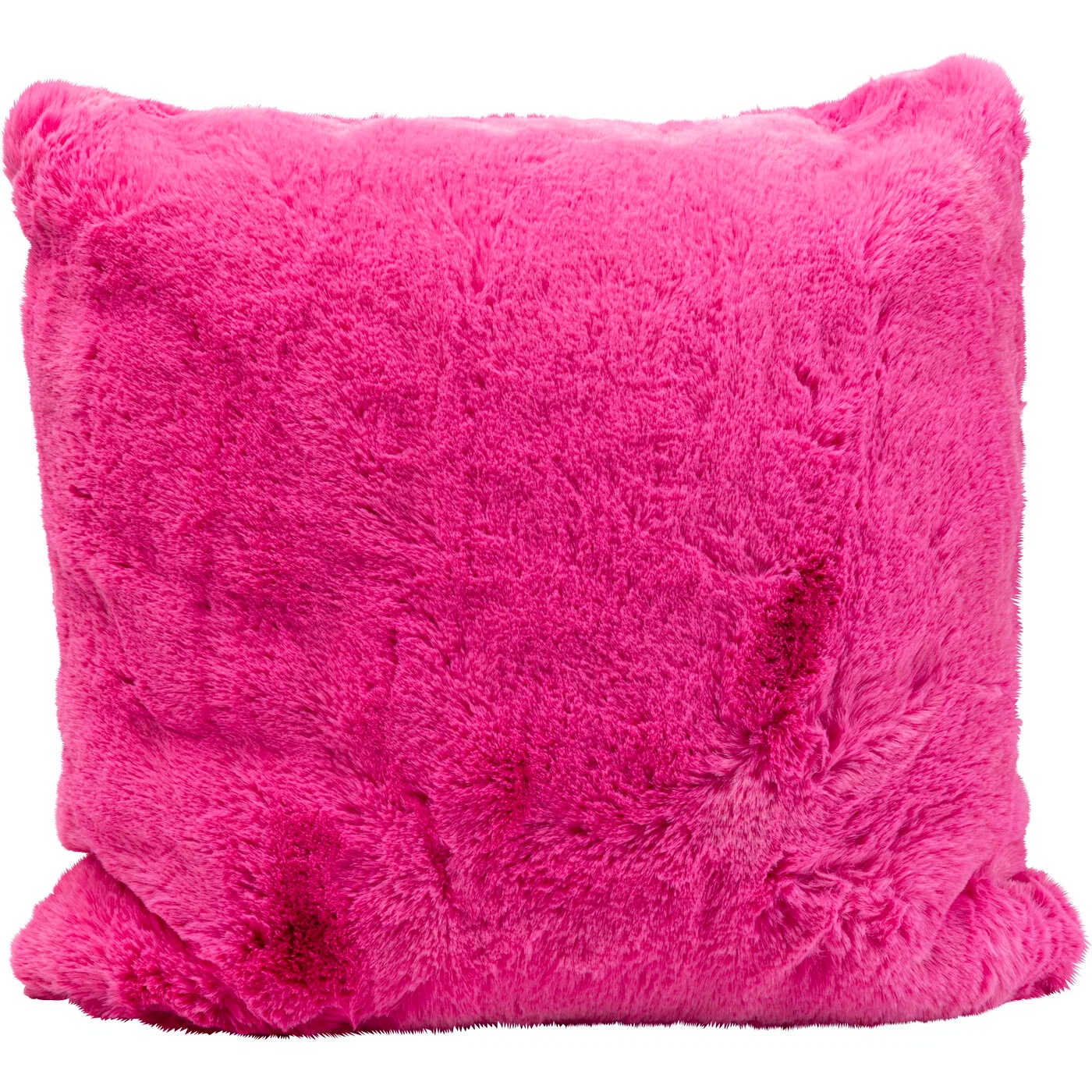 Kissen Flausch Pink 60×60 cm