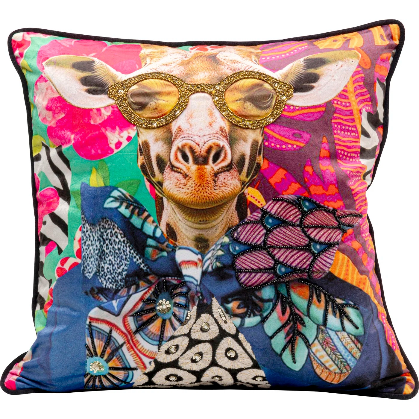 Kissen Giraffenfantasie 45×45 cm