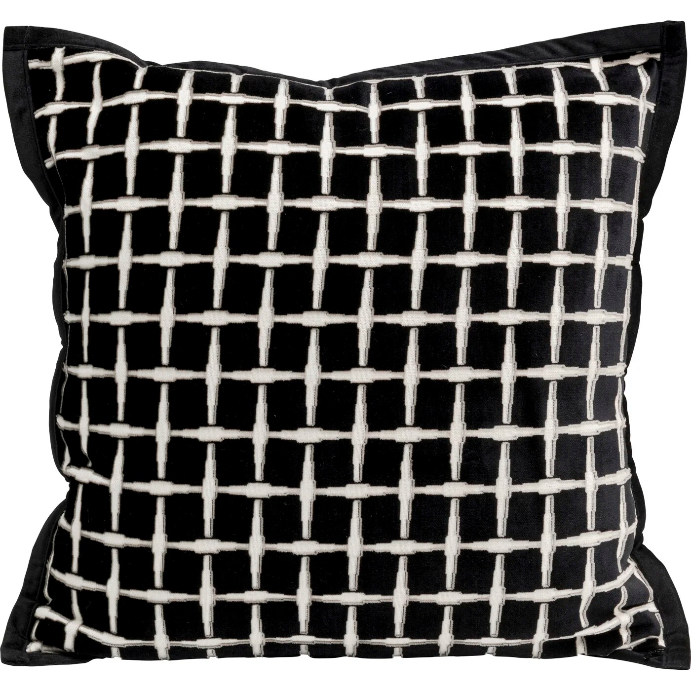 Kissen Linienraster 45×45 cm