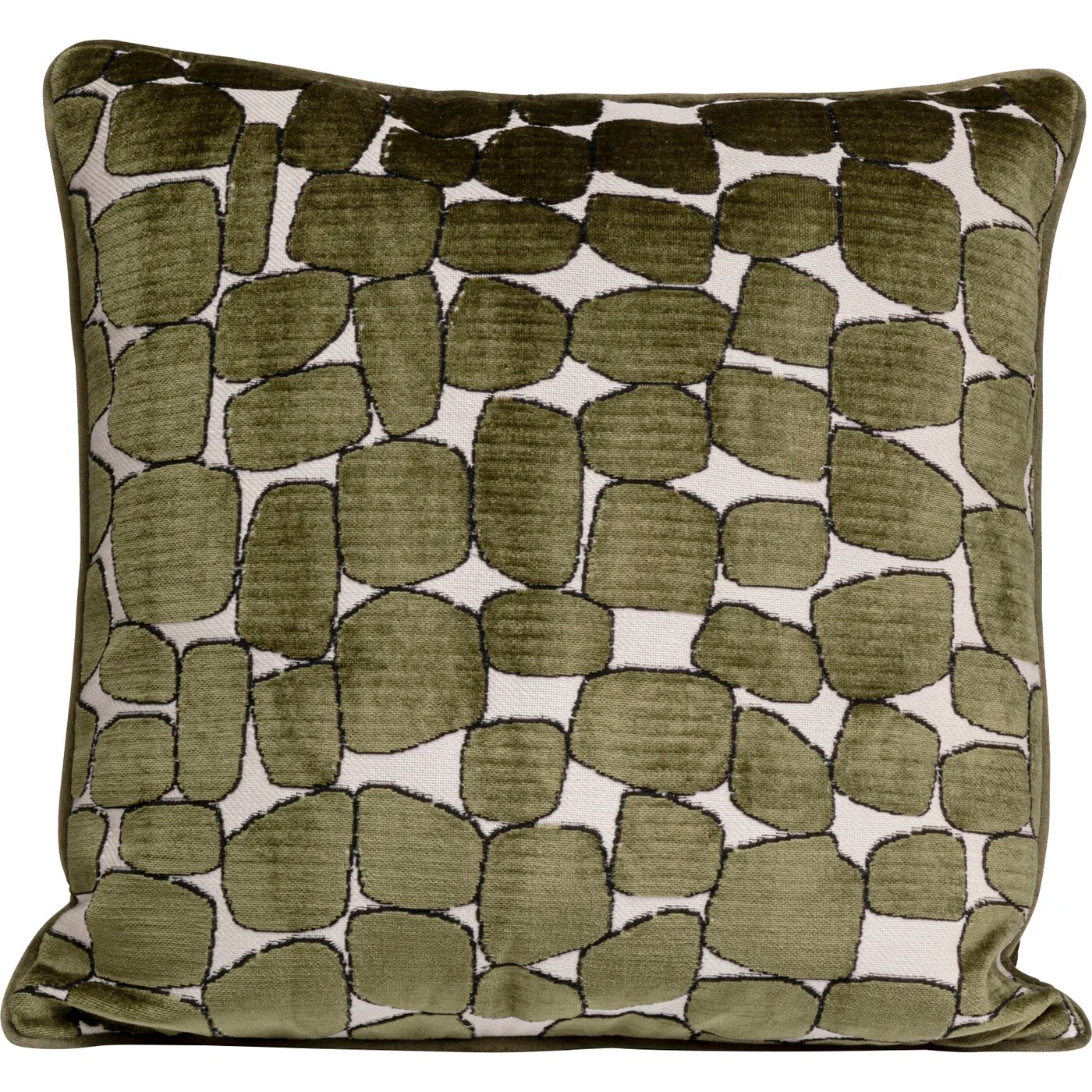 Kissen Steinmosaik 45×45 cm