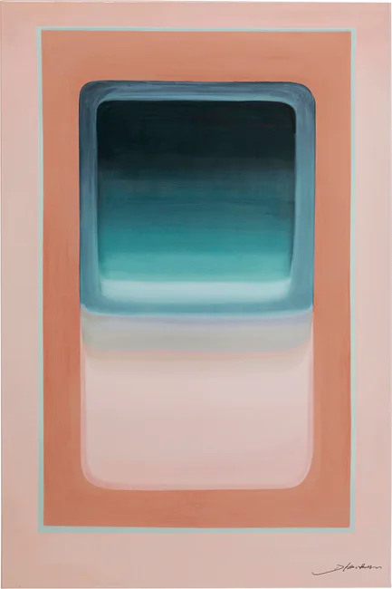 Leinwandbild Farbneigung Pastell 55 × 75 cm