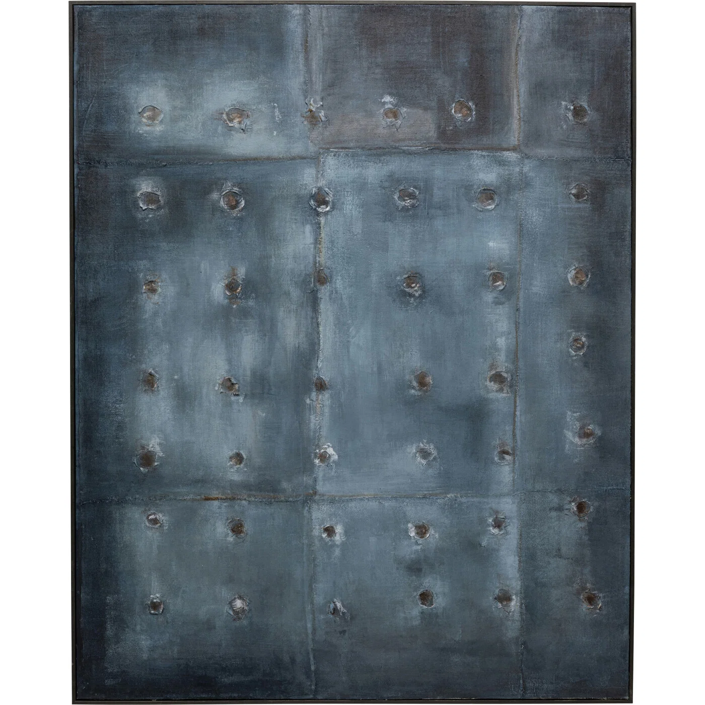 Leinwandbild Blaue Tiefe 150 × 120 cm