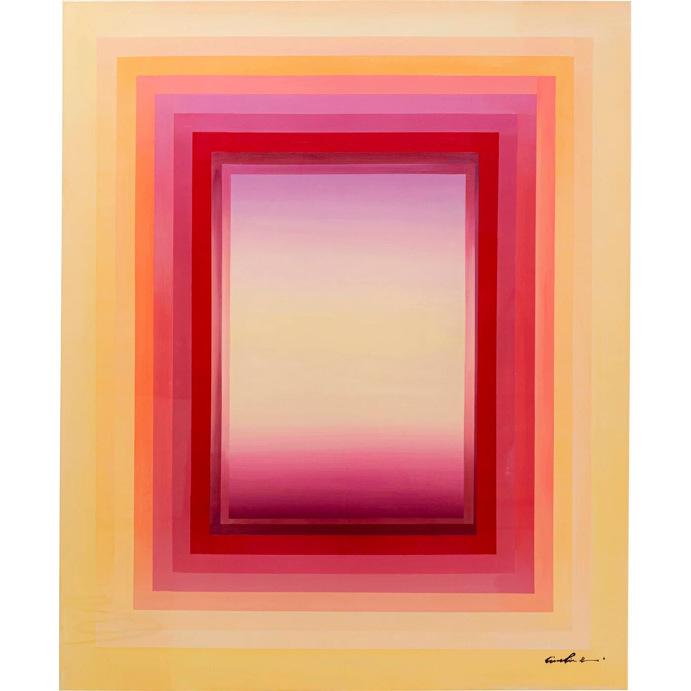 Leinwandbild Farbportal Lila 140×170 cm