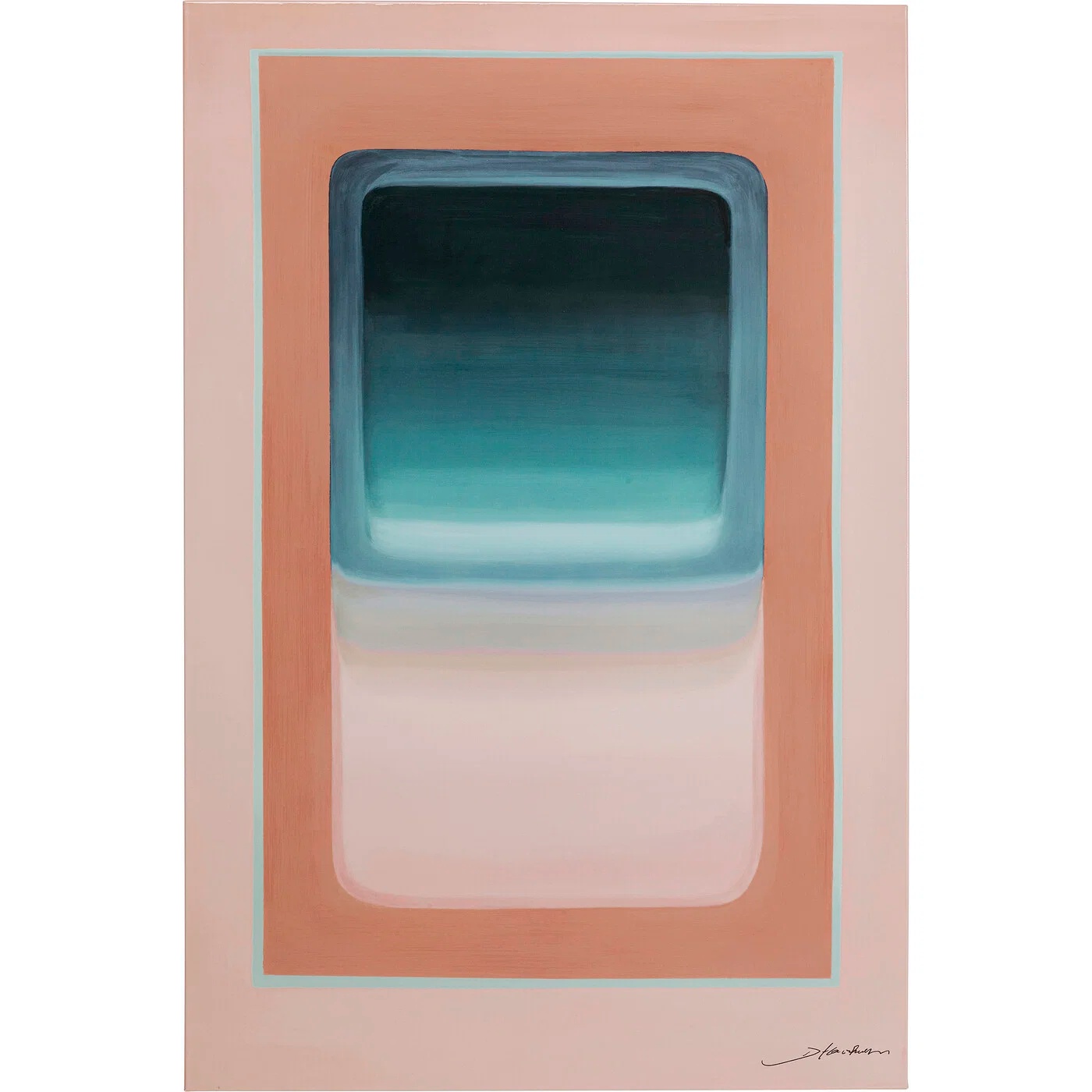 Leinwandbild Farbportal Pastell 150×100 cm