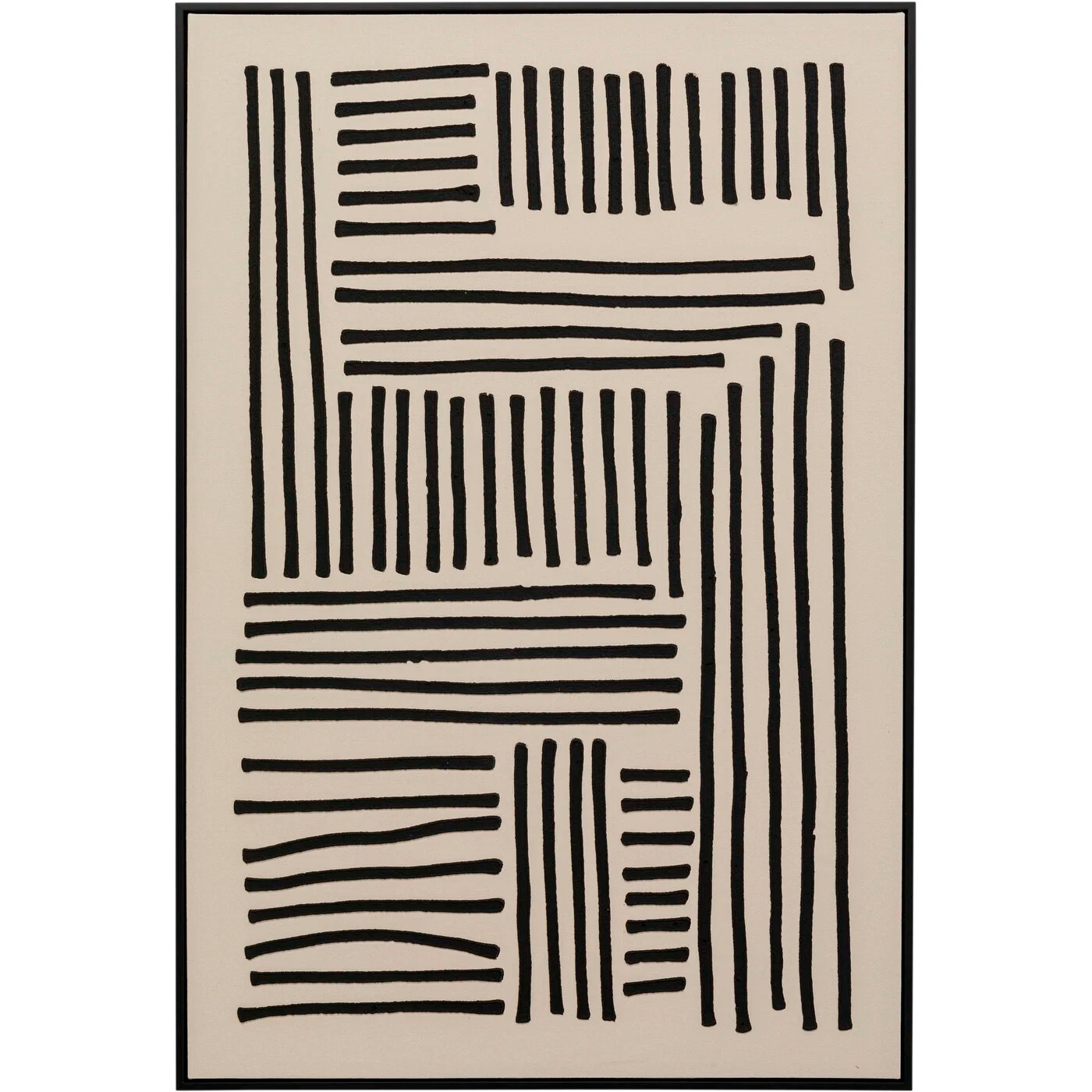 Leinwandbild Linienordnung 70×110 cm