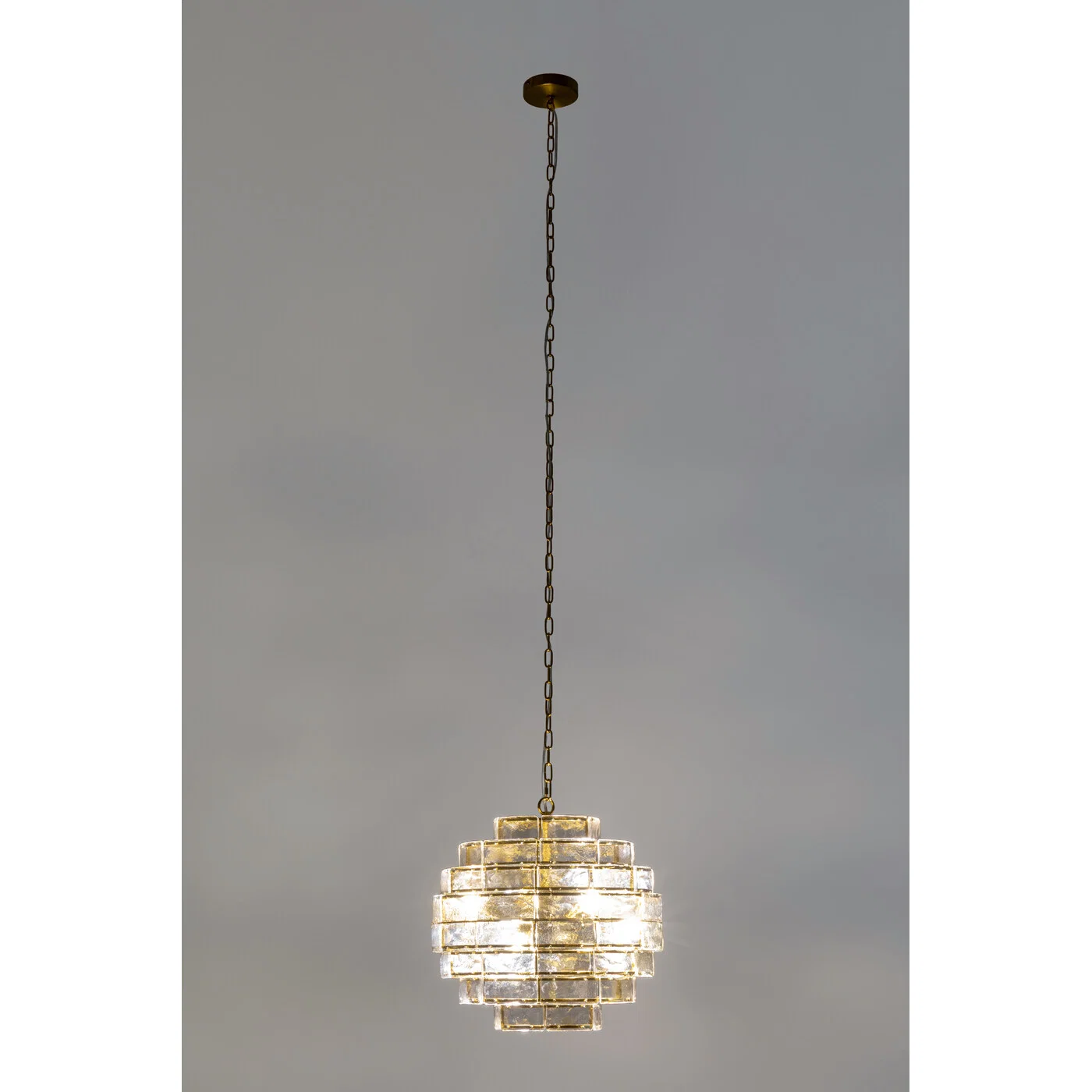 Pendelleuchte Glasplanet 55 cm