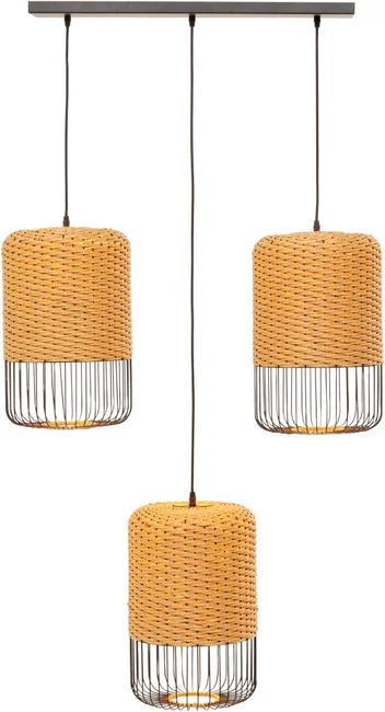 Pendelleuchte Glasreigen Trio 142 cm