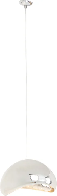 Pendelleuchte Wolkenband Silber 45 cm