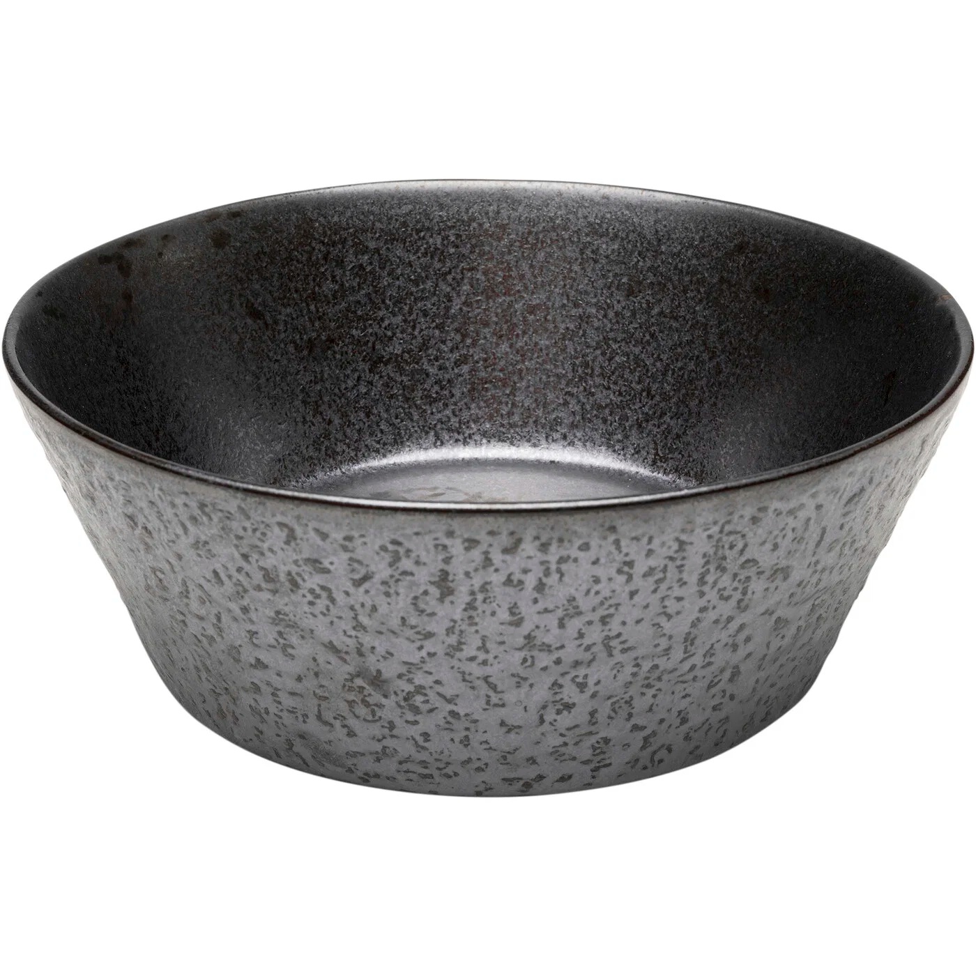 Schüssel Schwarzstruktur Schwarz Ø21cm – 12er-Set