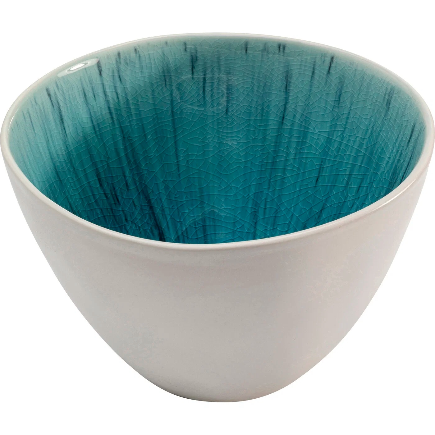 Schüssel Türkisglasur Ø16 cm – 12er-Set
