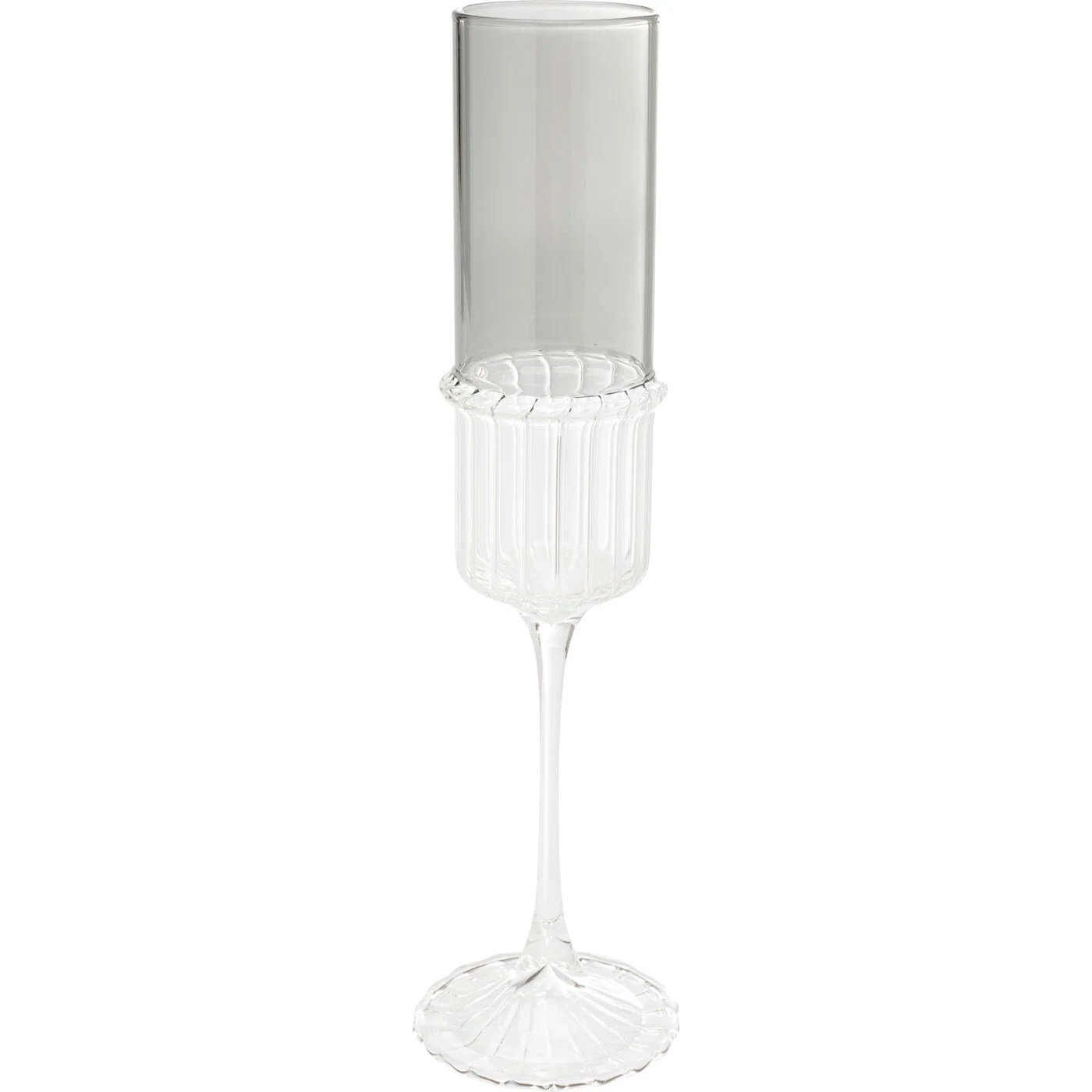 Sektglas Glasrelief 25cm – 16er-Set