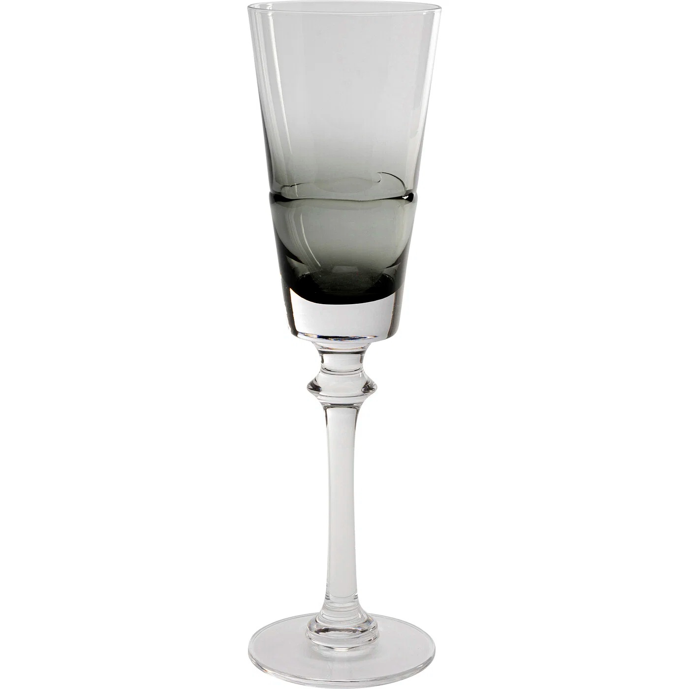 Sektglas Rauchboden Grau 24cm – 24er-Set